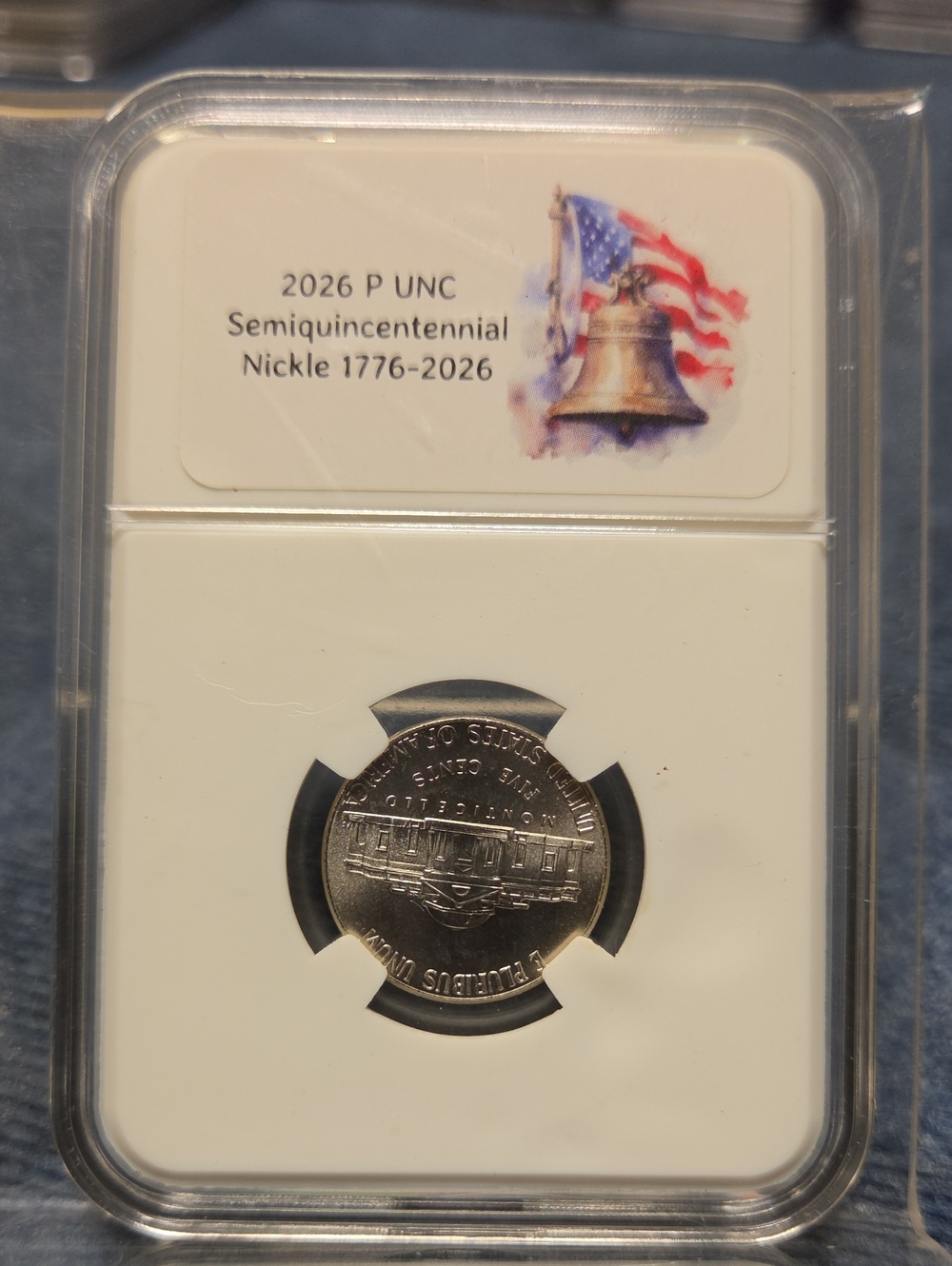 2026 P UNC Semiquincentennial Nickel - Commemorative Coin